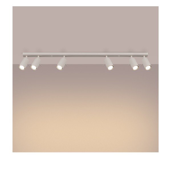 Krémové bodové svítidlo 6x117 cm Etna – Sollux-image-3