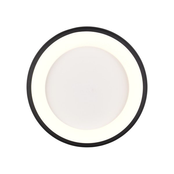 Černé LED stmívatelné stropní svítidlo Cardona – Trio-image-3