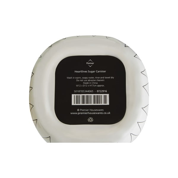 Cukřenka z kamene Heartlines – Premier Housewares-image-4