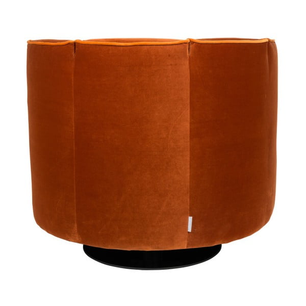 Oranžové křeslo Dutchbone Flower-image-4