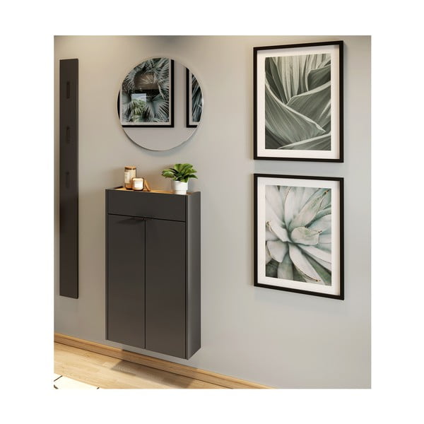 Antracitová/přírodní předsíňová sestava Ameca – Germania-image-2