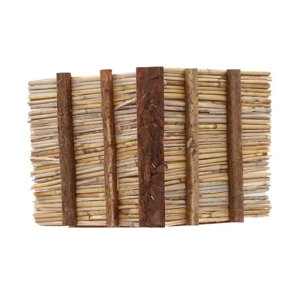 Dřevěné krmítko s doškovou střechou Esschert Design, výška 22,8 cm-image-3