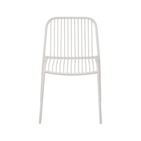 Světle šedá kovová zahradní židle Yua Wire – Blomus-image-2