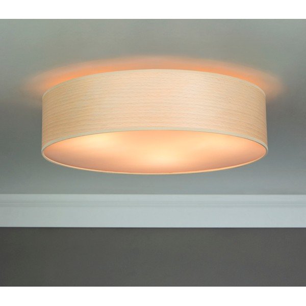 Stropní svítidlo z přírodní dýhy v barvě běleného buku Sotto Luce TSURI L, ⌀ 40 cm-image-3