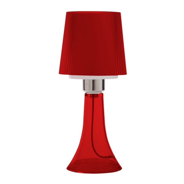 Červená stolní lampa Mauro Ferretti Para