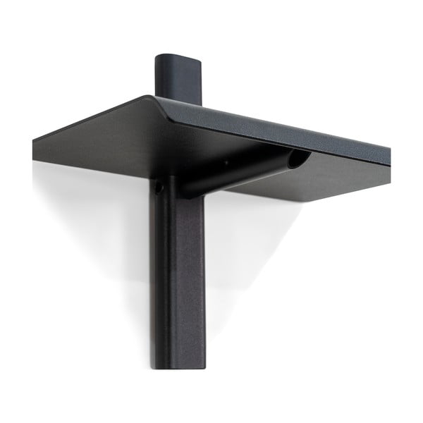 Černá kovová police 28 cm Hola – Spinder Design-image-2