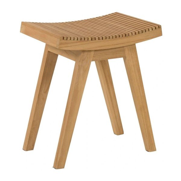 Stolička z teakového dřeva v přírodní barvě Vicentina – Kave Home