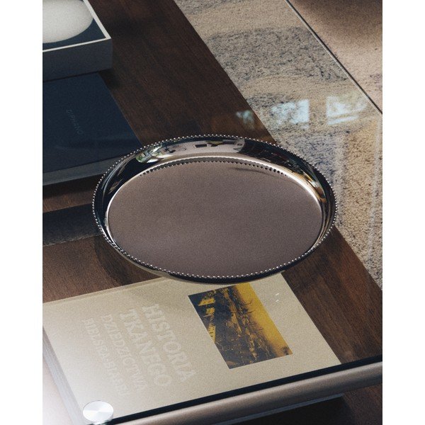 Servírovací tác z nerezové oceli ø 35,5 cm Nirela – Kave Home-image-3