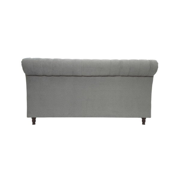 Světle šedá postel s černými nohami Vivonita Allon, 180 x 200 cm-image-4