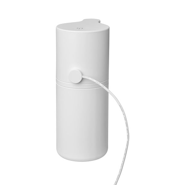 Bílý automatický plastový dávkovač desinfekce 260 ml Fineo – Blomus-image-4