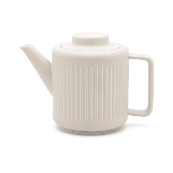 Bílá porcelánová konvice na čaj se sítkem 1,2 l Skagen – Bredemeijer