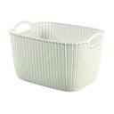 Krémový úložný koš Curver Large