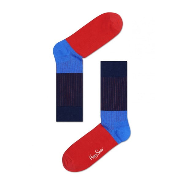 Ponožky Happy Socks Blue and Red, vel. 36-40