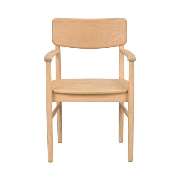 Jídelní židle z dubového dřeva v přírodní barvě Maidstone – Rowico-image-2