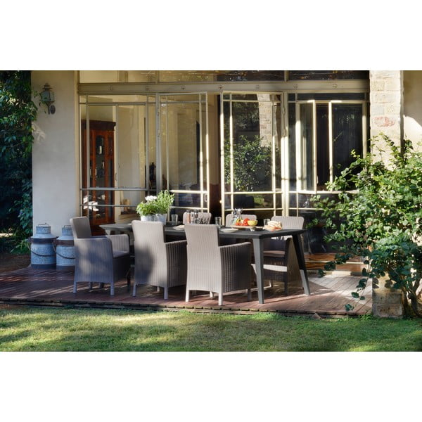 Světle hnědé plastové zahradní křeslo Trenton – Keter-image-2