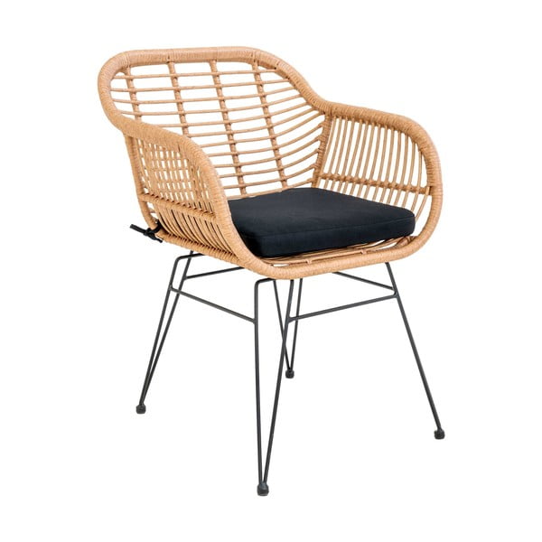 Set 2 zahradních křesel z umělého ratanu House Nordic Trieste-image-1
