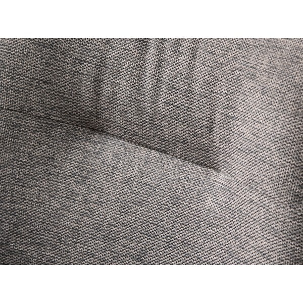 Šedé čalouněné jídelní křeslo s područkami Roxana – Unique Furniture-image-1