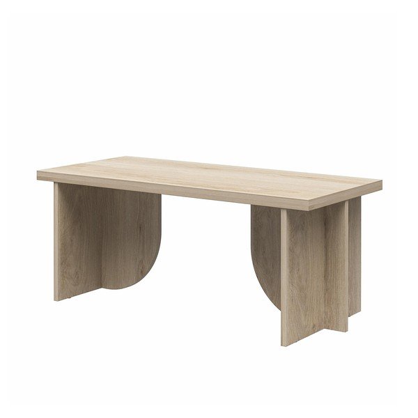 Konferenční stolek v přírodní barvě 48x106 cm Voler – Novogratz-image-3