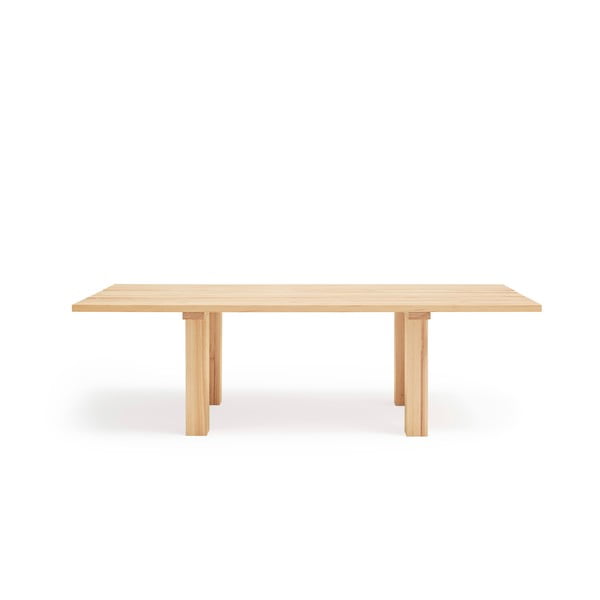 Jídelní stůl s deskou z borovicového dřeva 100x260 cm Banda – Teulat-image-3