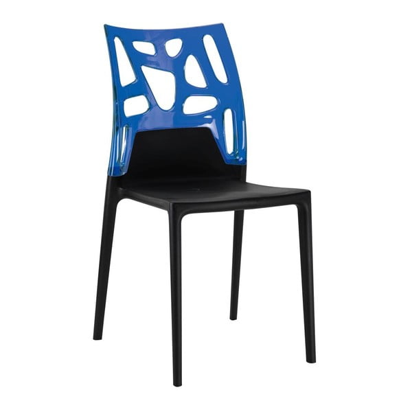 Židle Ego Rock, black/blue