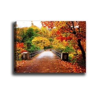 Obraz Tablo Center Autumn Bridge, 70 x 50 cm