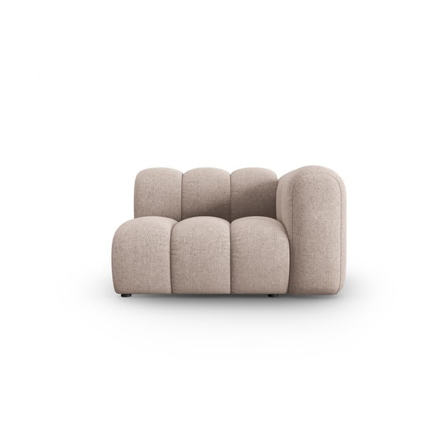 Béžový modul pohovky (pravý roh) Lupine – Micadoni Home