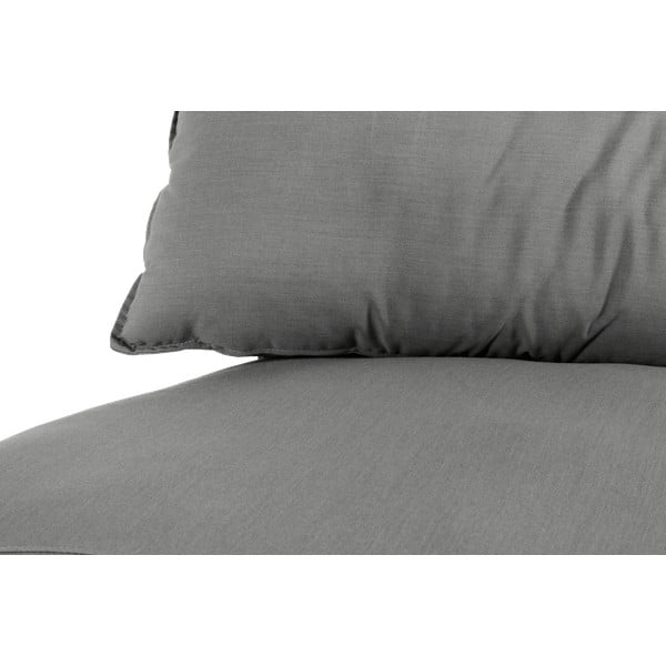 Šedá polstrovaná zahradní postel Emma – Hartman-image-3