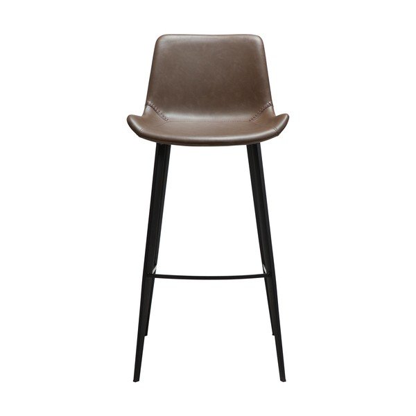 Hnědá barová židle (výška sedáku 74,5 cm) Hype – DAN-FORM Denmark-image-3