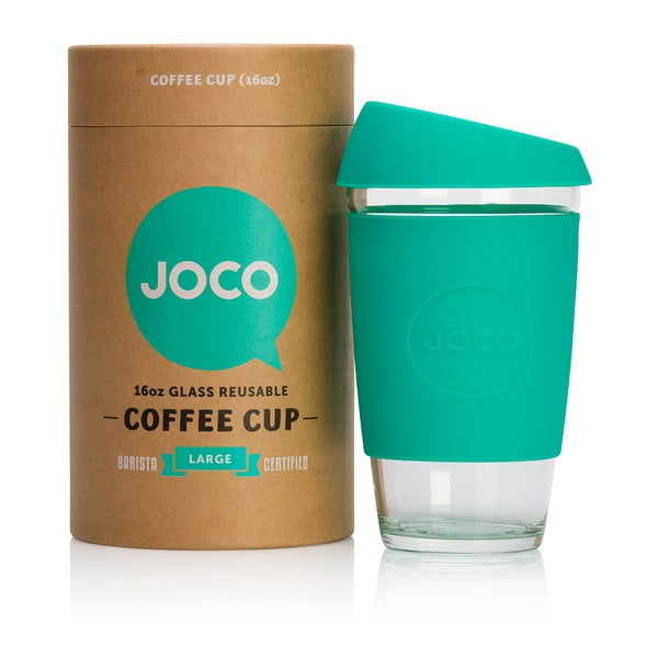 Cestovní hrnek na kávu Joco Cup 454 ml, mátový