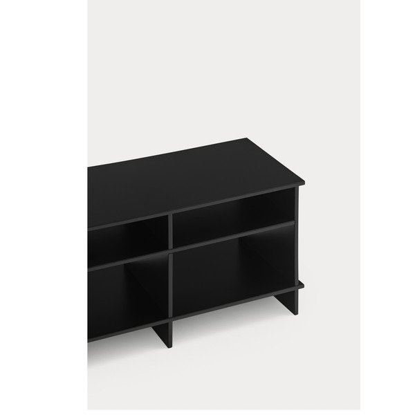 Černý TV stolek 180x50x40 cm Inari – Teulat-image-4