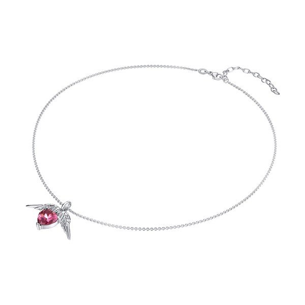 Náhrdelník se Swarovski Elements Ruby Crystal-image-2