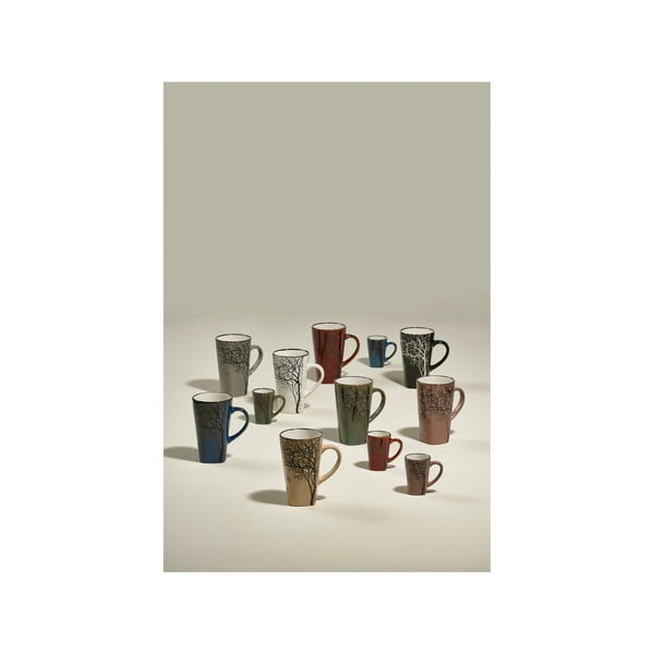 Červený hrnek z kameniny 500 ml Hela – Villa Collection-image-1