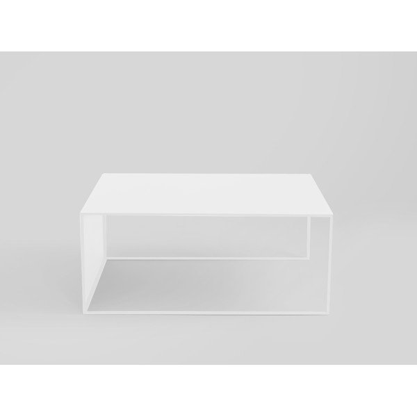 Bílý kovový konferenční stolek 60x100 cm 2Wall – CustomForm-image-2