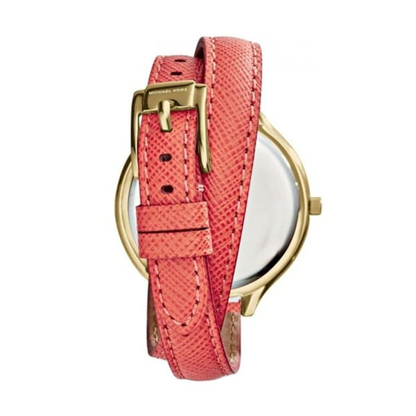 Hodinky s koženým řemínkem Michael Kors MK2332-image-1