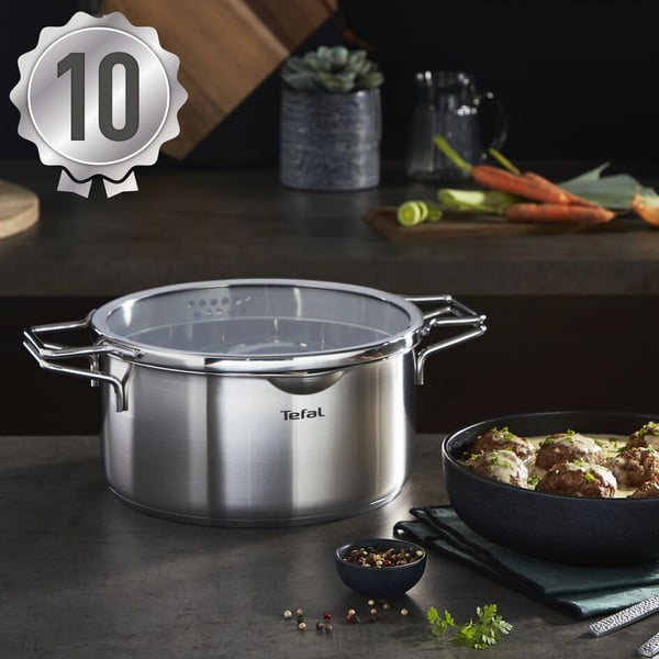 Nerezová sada nádobí 10 ks – Tefal-image-3