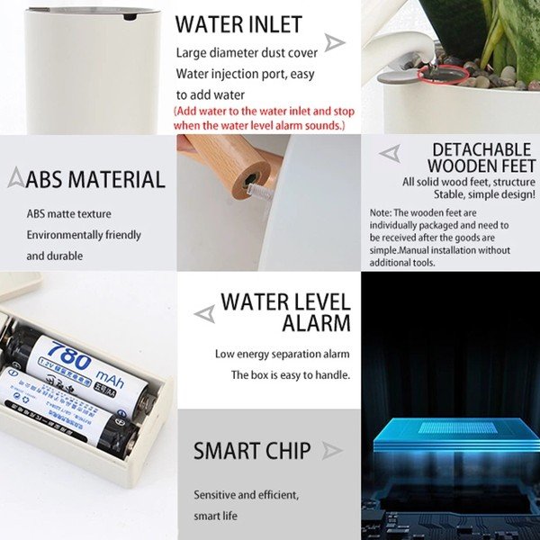 Plastový samozavlažovací květináč ø 19 cm Calla - Tomasucci-image-3