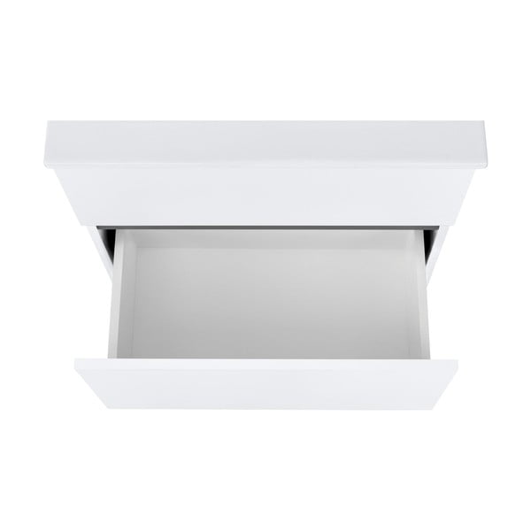 Bílá závěsná skříňka bez umyvadla 60x52 cm Wisla – Støraa-image-3