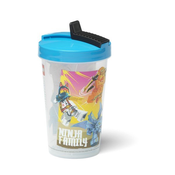 Modrá dětská lahev 500 ml Ninjago – LEGO®-image-1