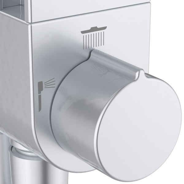 Kovový sprchový set v matně stříbrné barvě 110 cm ALU+ – Ideal Standard-image-3