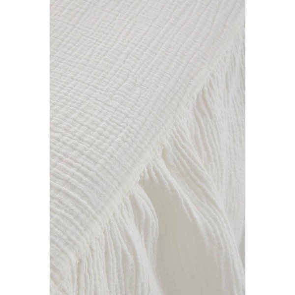 Krémový mušelínový přehoz 160x200 cm Amilia – Jotex