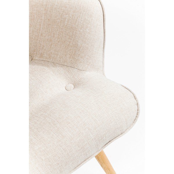 Bílé křeslo Kare Design Vicky Ecru-image-4