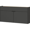 Antracitová skříňka 110x57x22 cm Ameca – Germania