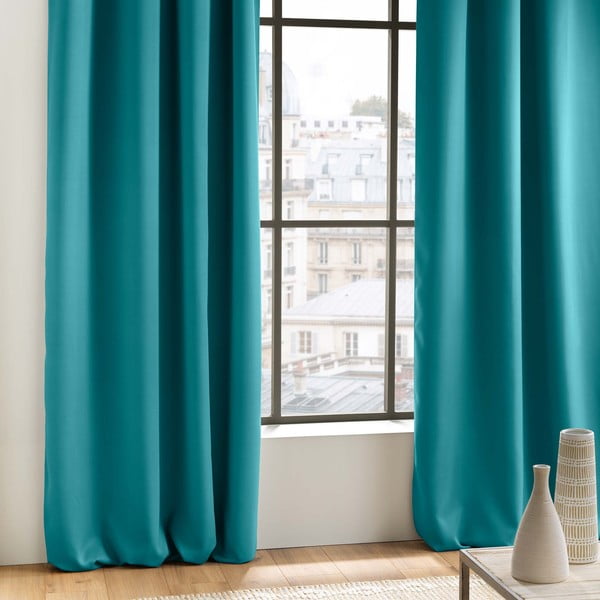 Modrý zatemňovací závěs 135x280 cm Occult – douceur d'intérieur-image-2