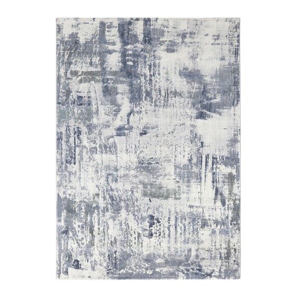 Modro-šedý koberec Elle Decoration Arty Vernon, 80 x 150 cm