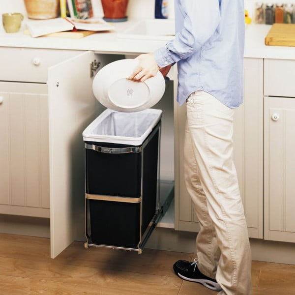 Plastový odpadkový koš 30 l - simplehuman-image-1