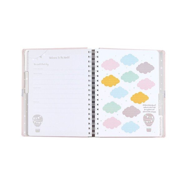 Růžový deník miminka Busy B-image-2