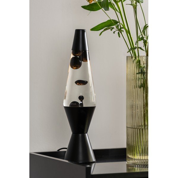 Černá stolní lampa (výška 37 cm)  Glitter  – Leitmotiv-image-1