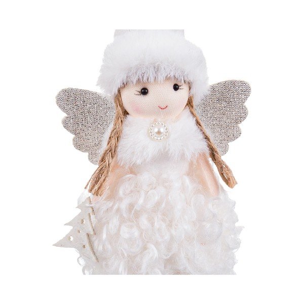 Látková vánoční figurka Angel – Casa Selección-image-1
