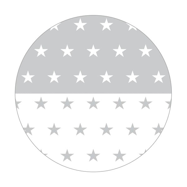 Bílá postýlka na kolečkách s nebesy 60x120 cm Little stars – Roba-image-4