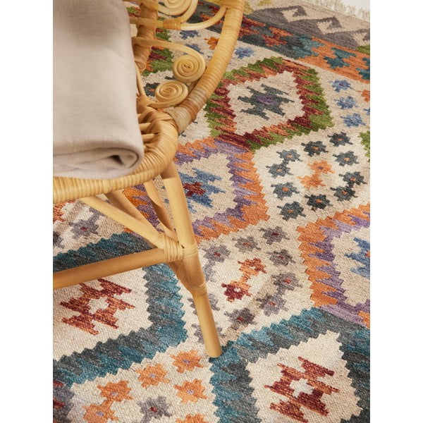 Oboustranný ručně tkaný vlněný koberec 120x170 cm Kamal Oasis – Nouristan-image-3